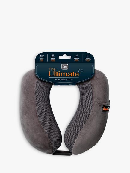 Go Travel Ultimate 3.0 Memory Pillow, Grey