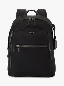 TUMI Voyageur Halsey Backpack, Black/Gunmetal