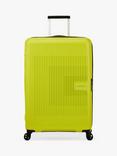 American Tourister Aerostep 8-Wheel 77cm Expandable Large Suitcase, 109L