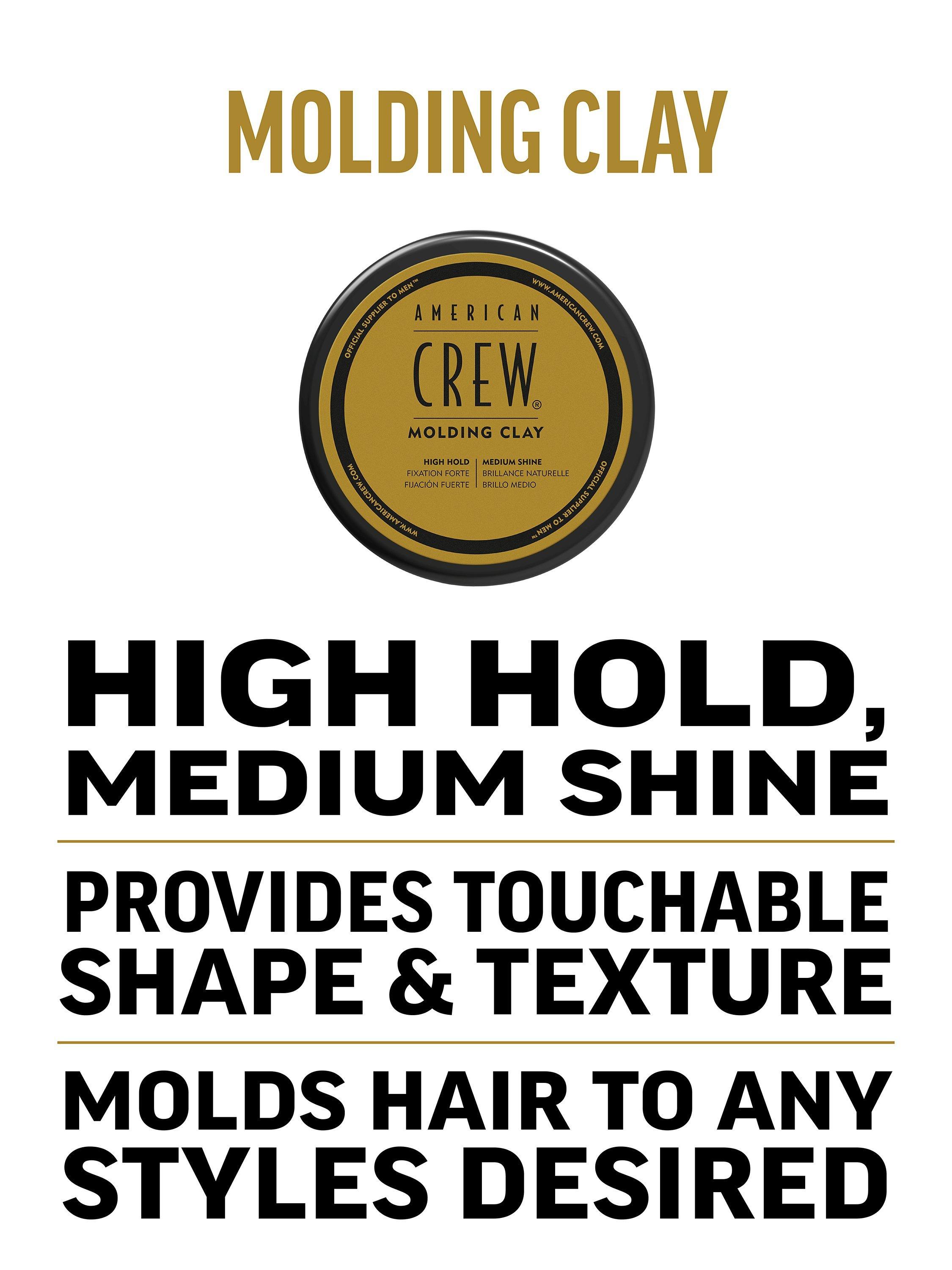 Product image 3 of 7, which shows American Crew Molding Hair Clay, 85g