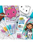 Gabbys Doll House Colour Wonder Colouring Book & Markers Set