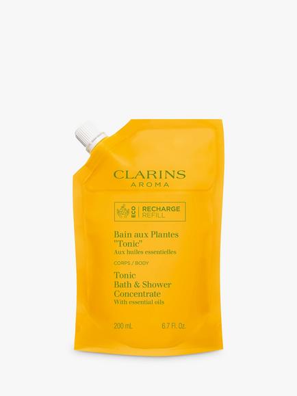 Clarins Tonic Bath & Shower Concentrate Eco Refill, 200ml, 