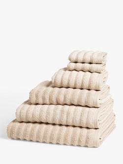 John Lewis Luxury Spa Towels containing TENCEL™ Modal, Linen