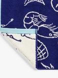 Mini Moderns Frutti di Mare Bath Mat, Midnight