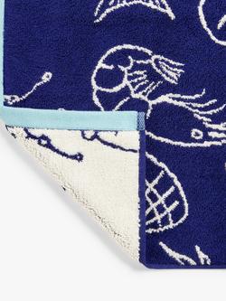 Mini Moderns Frutti di Mare Bath Mat, Midnight - view 2, Midnight