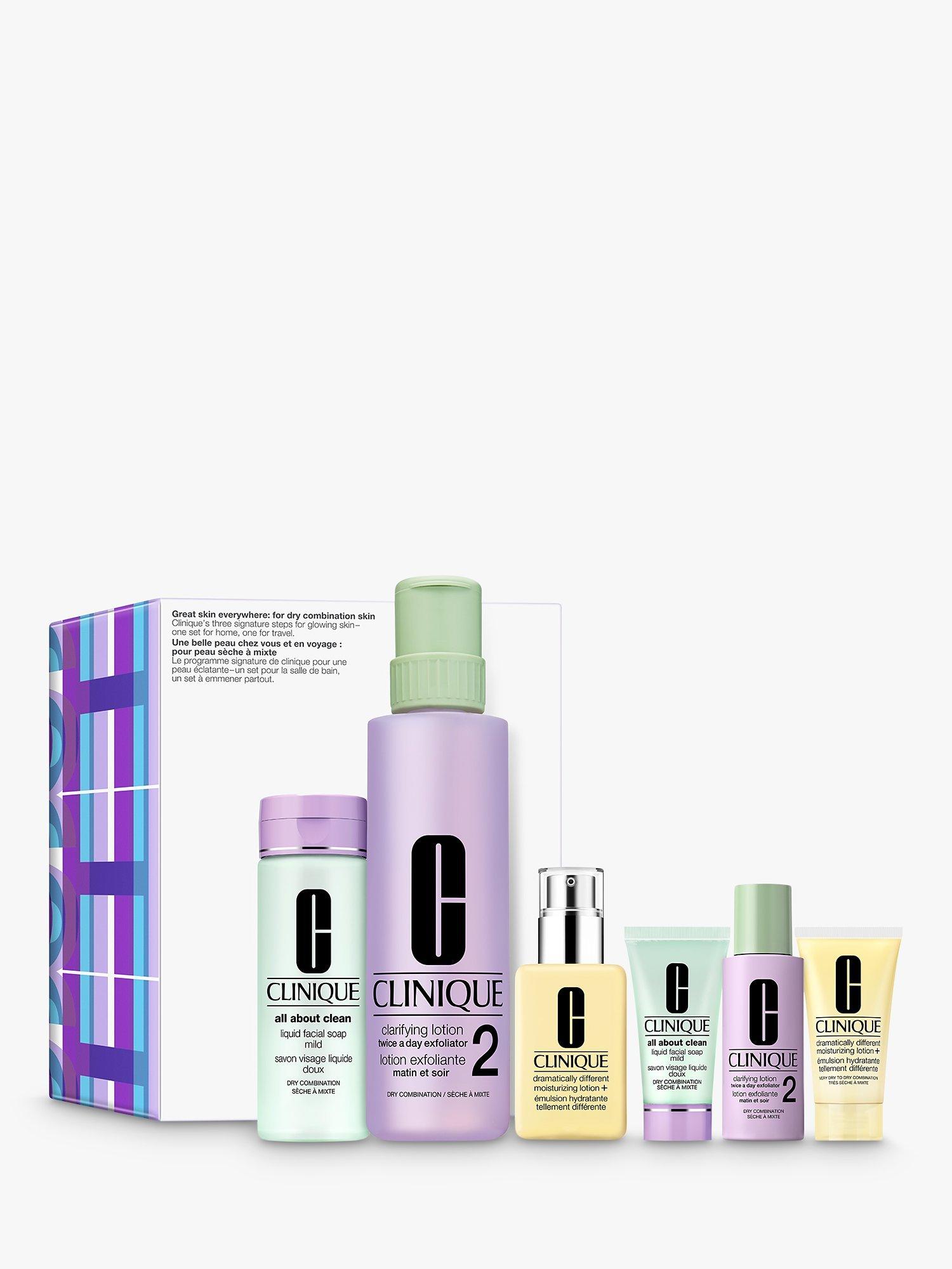 Clinique Great Skin Everywhere Skincare Gift Set, Dry/Combination Skin