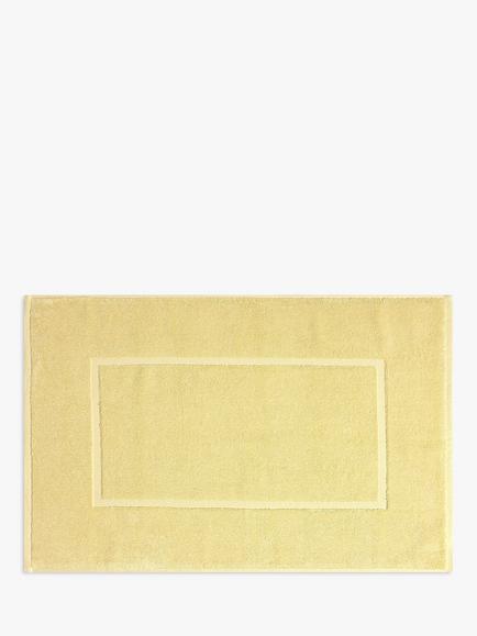 John Lewis Egyptian Cotton Bath Mat, Soft Yellow