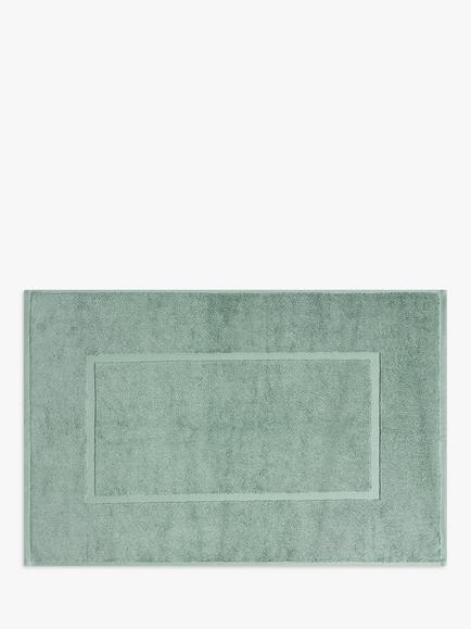 John Lewis Egyptian Cotton Bath Mat, Sage