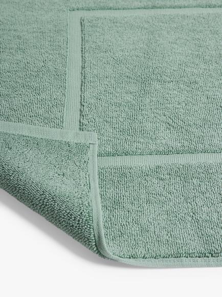 John Lewis Egyptian Cotton Bath Mat - view 2, Sage