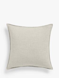 John Lewis Linen Cushion, Natural