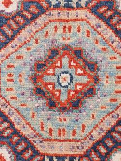 Gooch Luxury Hand Knotted Kashan Style Rug - view 2, Red/Multi