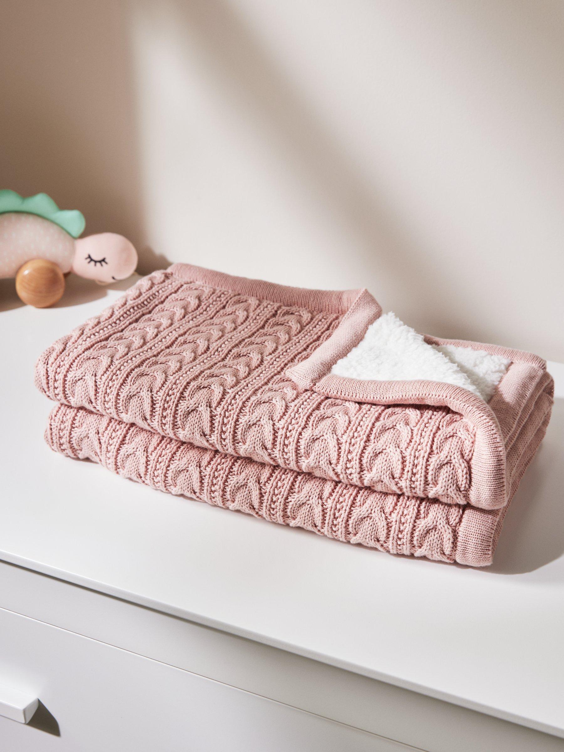 John lewis pink blanket sale