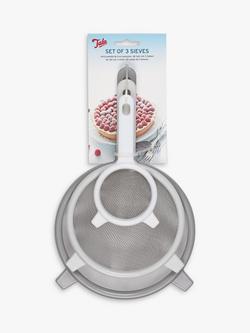 Tala Kitchen Sieves, Set of 3, Grey - view 2, Grey