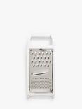 John Lewis ANYDAY Flat Stainless Steel Grater, White