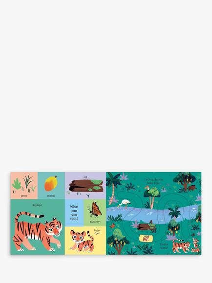 Let's Go Home, Baby Tiger Kids' Book - view 2, Multi
