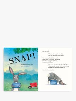 The Rabbit, The Dark and The Biscuit Tin Kids' Book - view 2, Multi