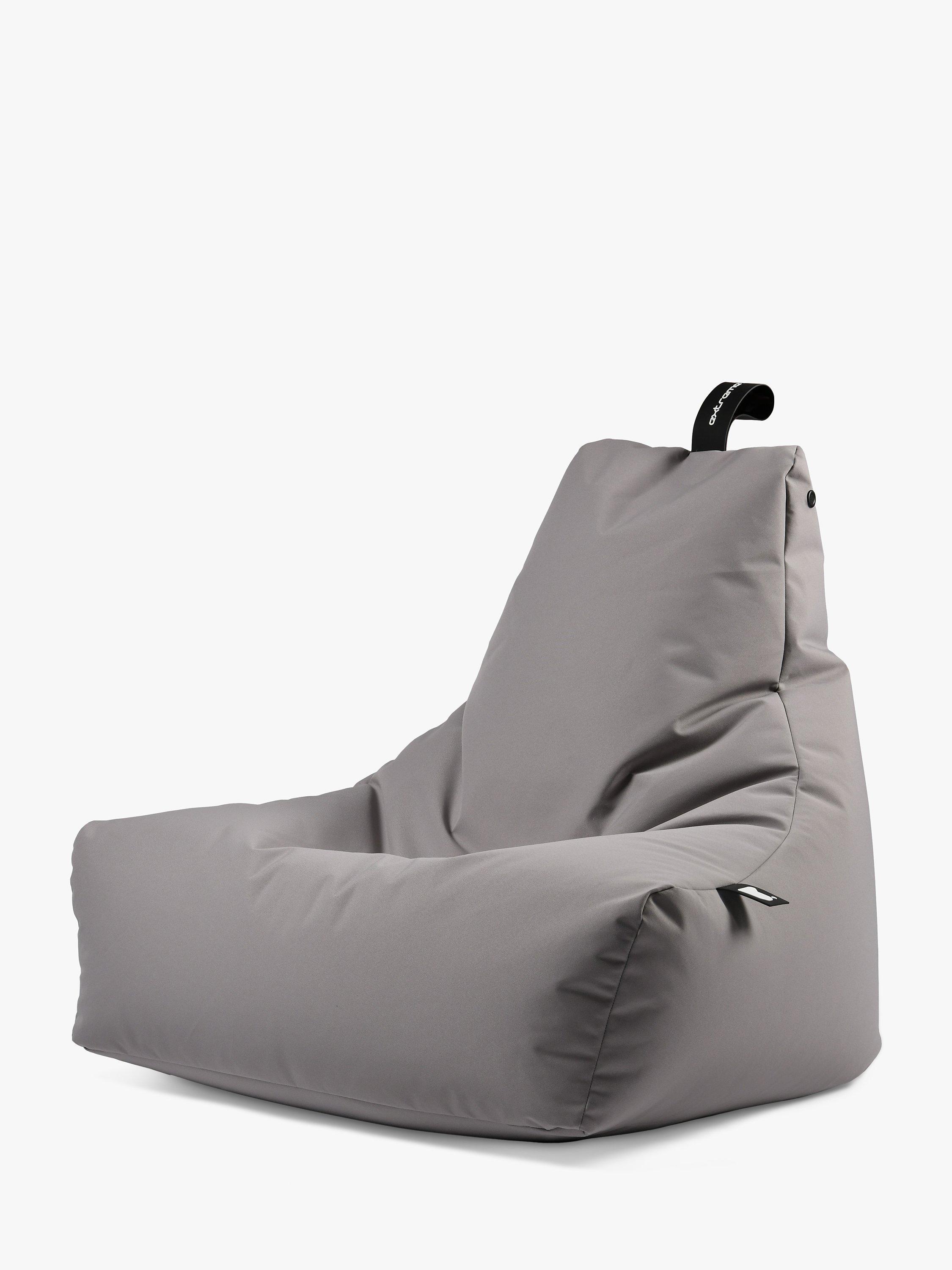 Grey outdoor bean bag sale