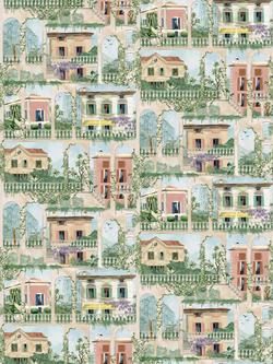 Osborne & Little Villa Como Wallpaper, Red W7813-01