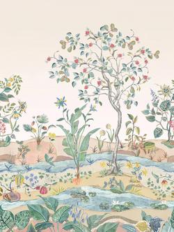 Osborne & Little Mythica Wallpaper Mural, Natural W7817-02