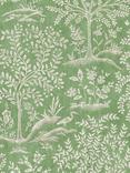 Nina Campbell Forest Wallpaper, Emerald