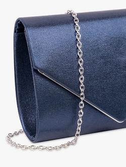 Paradox London Darcy Simmer Clutch Bag - view 2, Navy