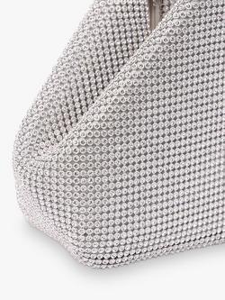 Paradox London Dua Embellished Grab Bag - view 2, Silver