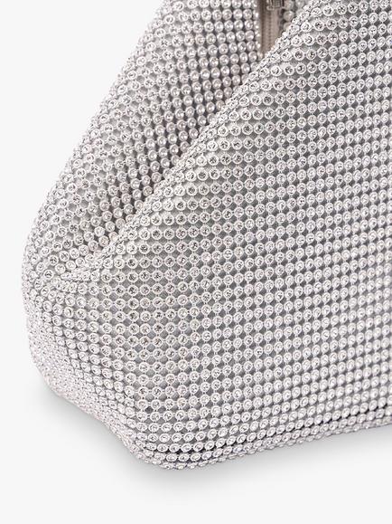 Paradox London Dua Embellished Grab Bag - view 2, Silver