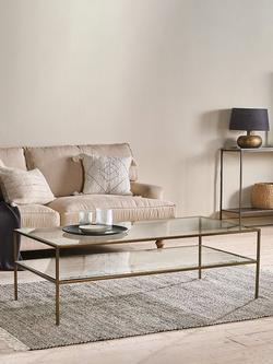 Nkuku Nakuru Coffee Table, Brass, Brass