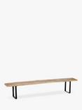 Nkuku Fia Small Bench, Natural, L180cm