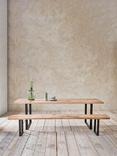 nkuku Fia Small Bench, Natural, L180cm