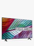 LG 43UR78006LK LED HDR 4K Ultra HD Smart TV, 43 inch with Freeview Play/Freesat HD, Dark Iron Grey