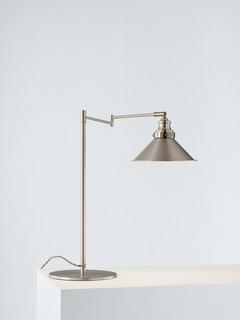 John Lewis Tobias Table Lamp, Nickel