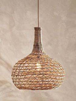 nkuku Beru Rattan Lampshade, Natural, Natural