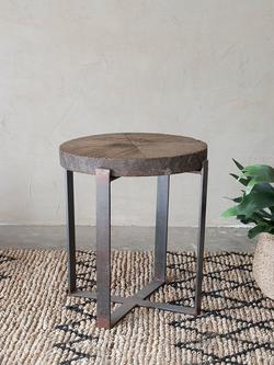 Nkuku Chakala Side Table, Natural