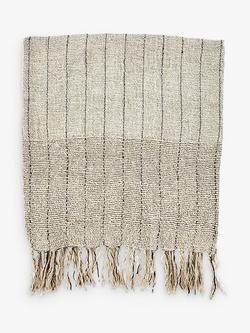 nkuku Mayla Throw, Natural - view 2, Natural
