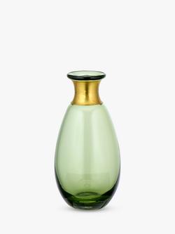 nkuku Miza Glass Vase, Large, Green