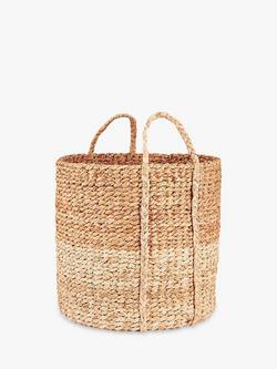 nkuku Nkomi Woven Basket - view 2, Natural