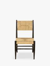 nkuku Lohanda Dining Chair, Black/Natural