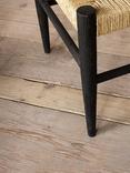 nkuku Lohanda Dining Chair, Black/Natural
