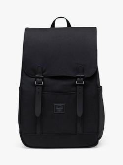 Herschel Supply Co. Retreat Leopard Backpack, Black Tonal, Black Tonal
