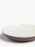 John Lewis Puritan Stoneware Pasta Bowls, Set of 4, 25.3cm