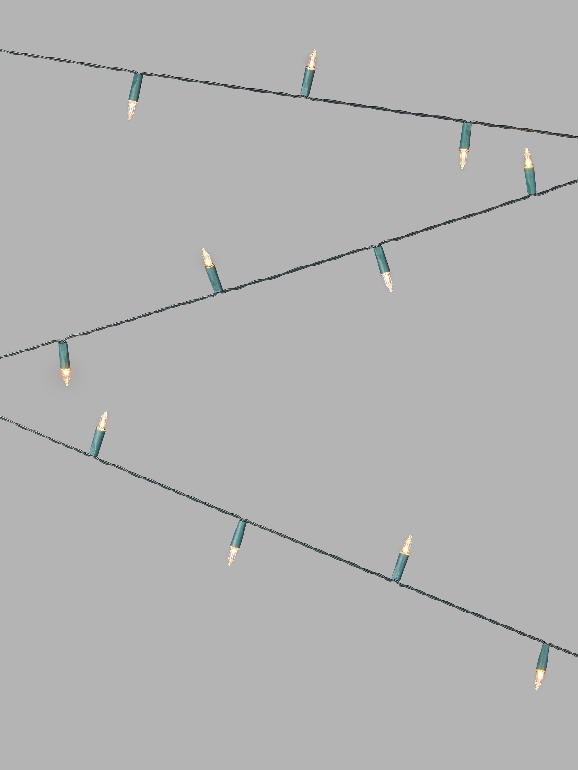 John  Lewis 40 LED Retro Lights, Warm White