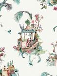 Nina Campbell Toile Chinse Wallpaper