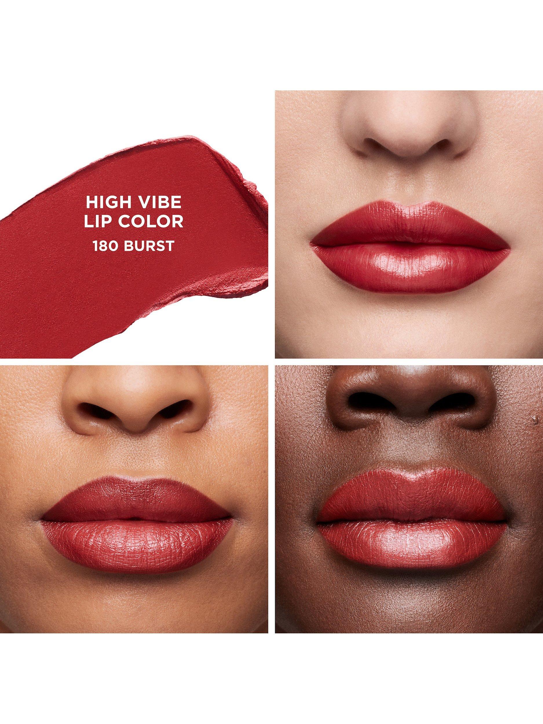 Product image 3 of 5, which shows Laura Mercier High Vibe Lip Colour Lipstick, 180 Burst