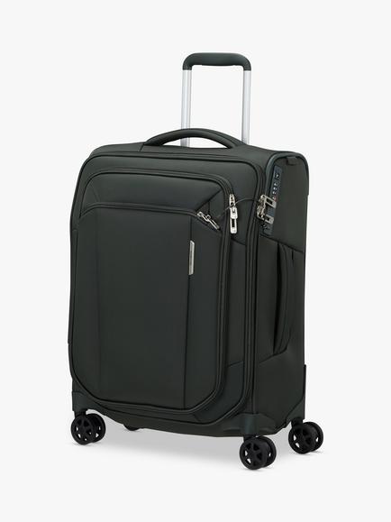 Samsonite Respark 4-Wheel Spinner 55cm Cabin Case, Forest Green