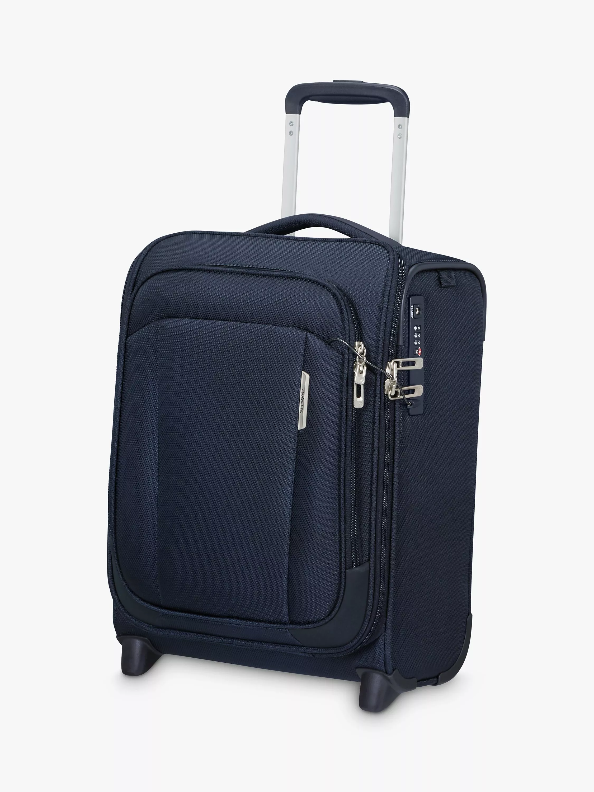 Samsonite Respark Spinner 2 Wheel 45cm Underseater Cabin Case Midnight Blue