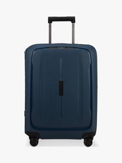 Samsonite Essens 4-Wheel 55cm Recycled Cabin Case - view 2, Midnight Blue