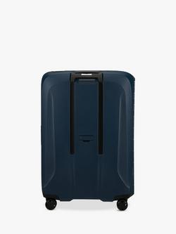 Samsonite Essens 4-Wheel 75cm Large Recycled Suitcase - view 2, Midnight Blue