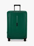 Samsonite Essens 4-Wheel 75cm Large Recycled Suitcase, Alpine Green