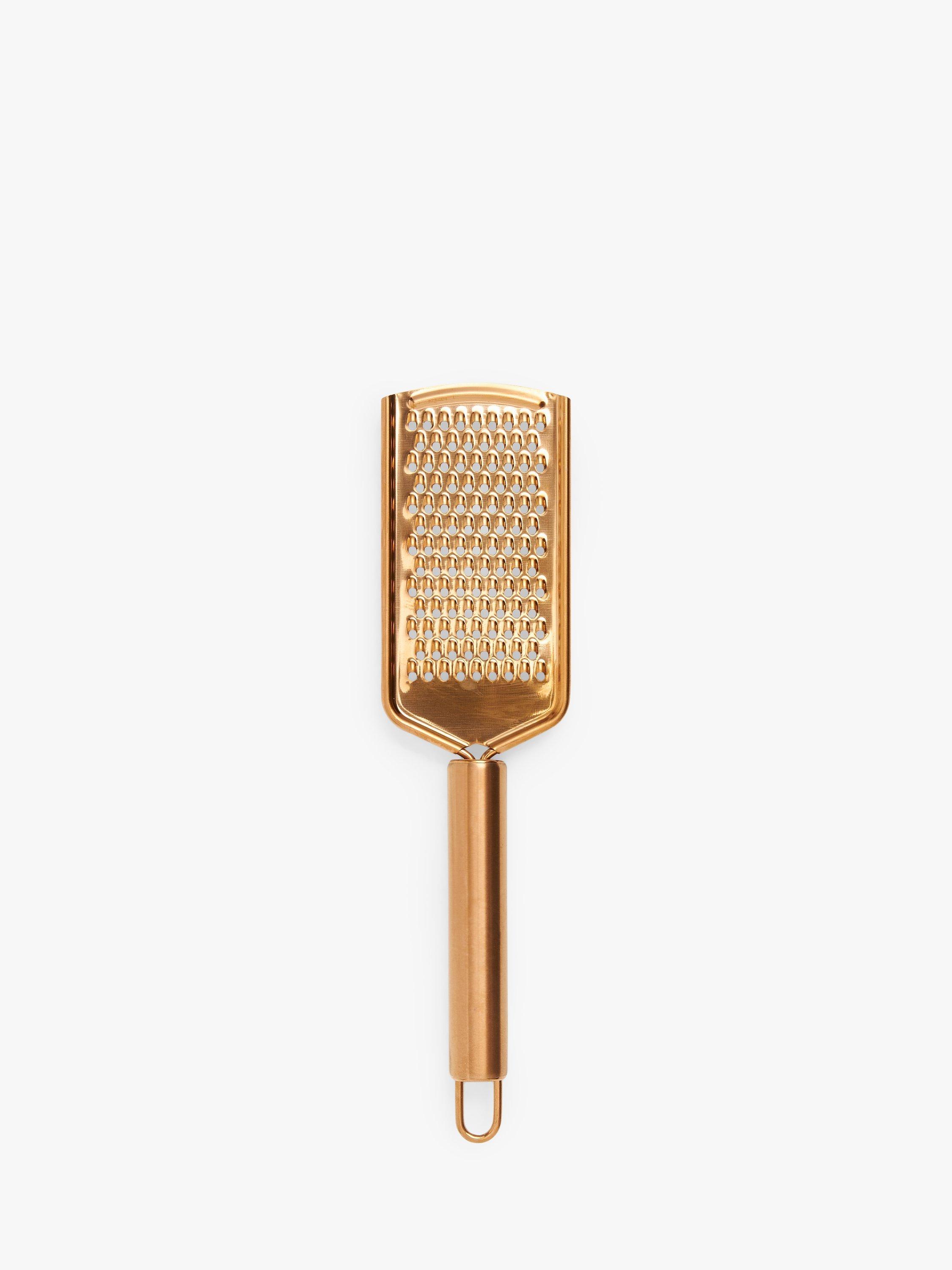 John Lewis Handheld Stainless Steel Grater, Copper
